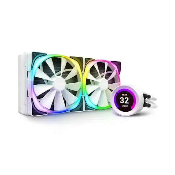 Bộ - tản - nhiệt - nước – NZXT – Kraken - Z63 – RGB - (WHITE)- 280mm ( RL-KRZ63-RW )